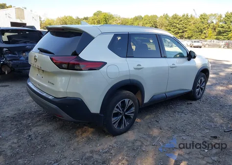 2021 Nissan Rogue Sv Intelligent Awd из США, поврежденный, VIN 5N1AT3BB4MC750108